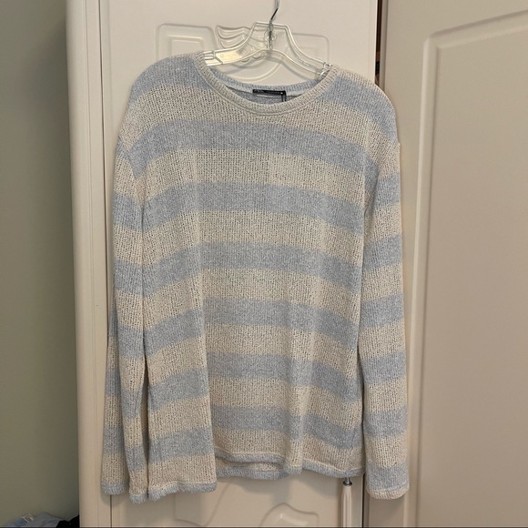 NWT Zara Striped Rustic Sweater - Picture 4 of 6